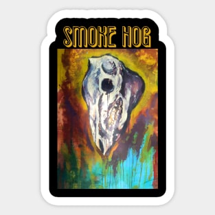 Smoke Hog T-Shirt Sticker